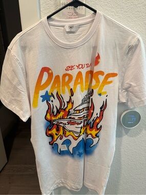 🔥🌴 “See You In Paradise” Graphic Tee – Men’s Large